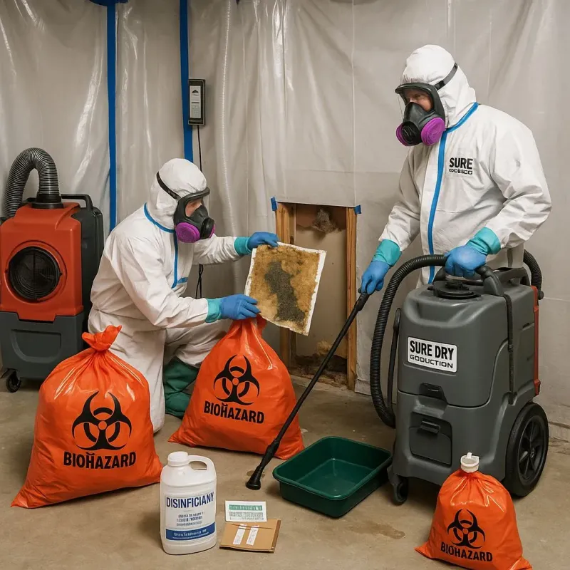 Contaminated Water Handling Protocols process in Grand Forks County, ND