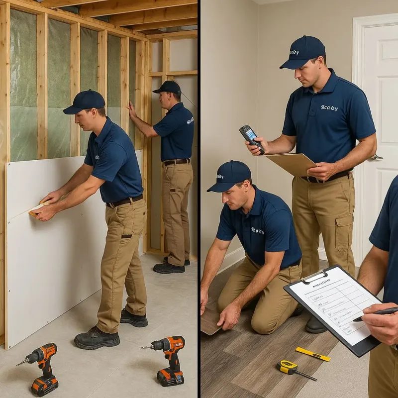 Repairs and Reconstruction process in Grand Forks County, ND